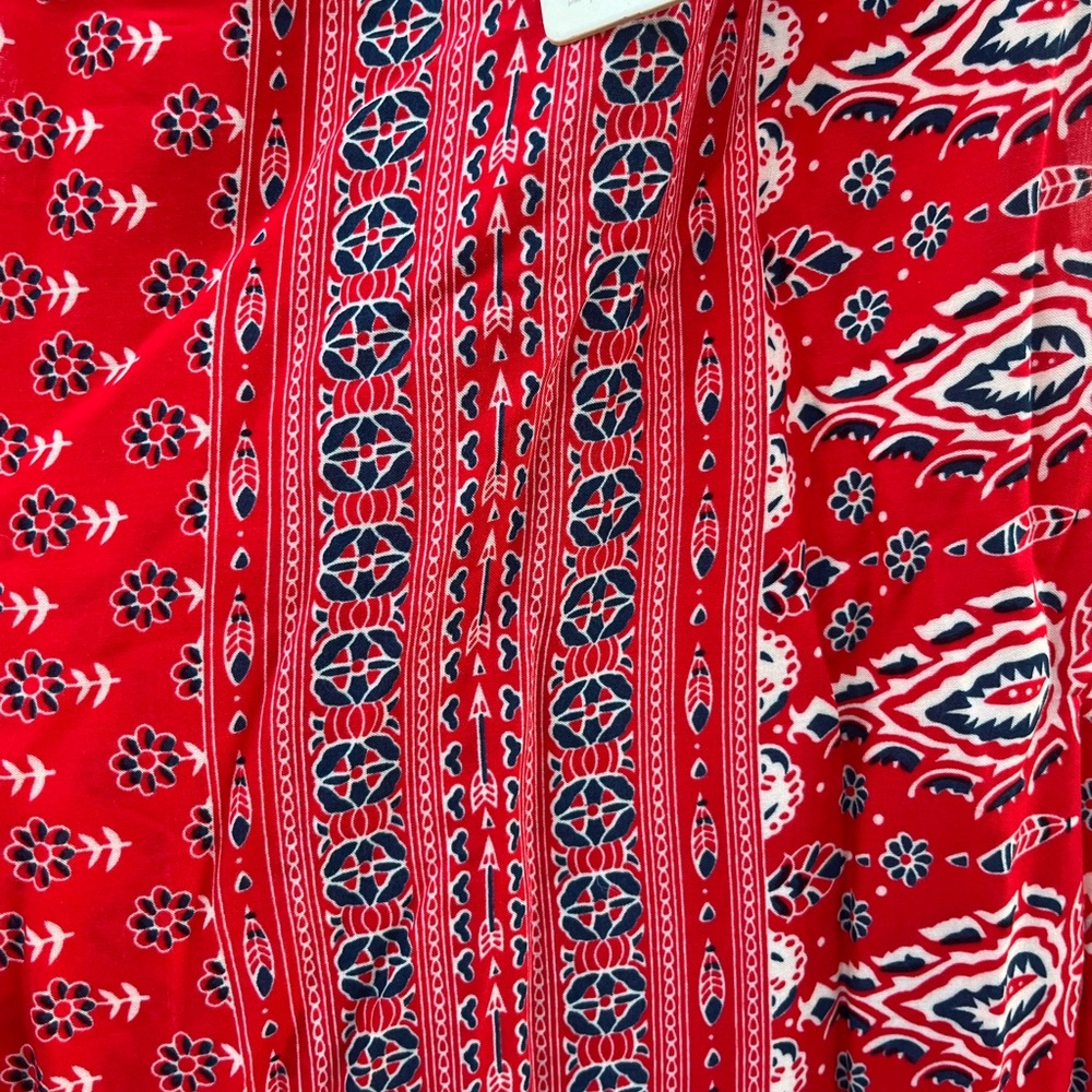 Reserved ❤❤Spell Gypsiana Red NWT Maxi split skirt SZ XL ❤ - Picture 13 of 15